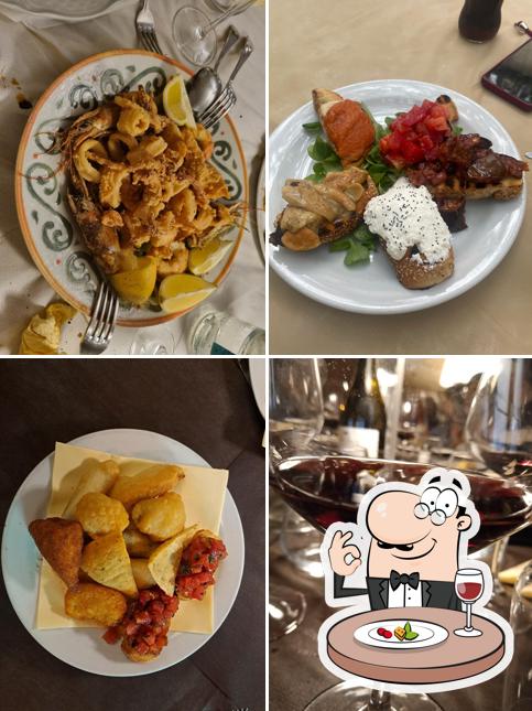 Cibo al Ristorante Al Covo dei Beati Paoli