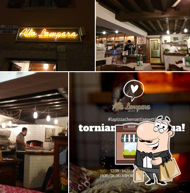 Gli esterni di Pizzeria alla Lampara Udine