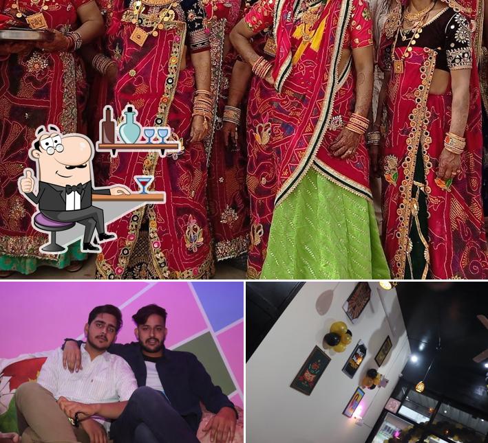 The picture of Sikar Talkies cafe’s interior and wedding