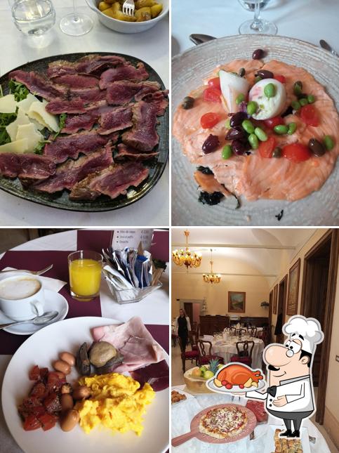 Anatra laccata alla pechinese al Villa Fenaroli - entrata