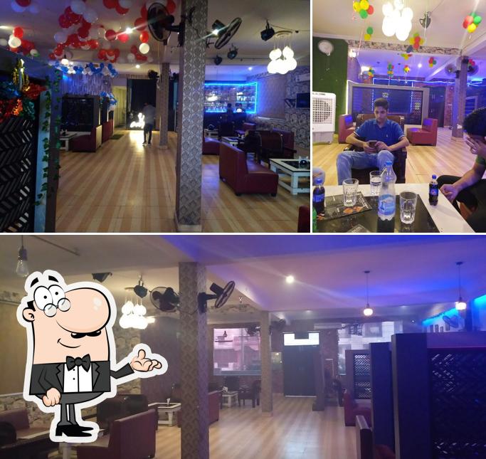 The interior of The White Shadow Cafe & Restaurant