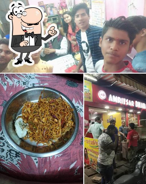 Take a seat at one of the tables at Amritsar Dhaba