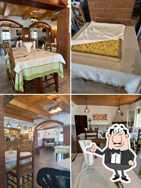 Dai un'occhiata agli interni di Antica Trattoria Corradini