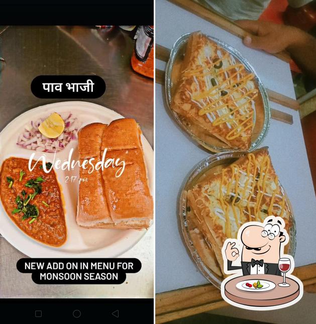 Food at Arora shakes
