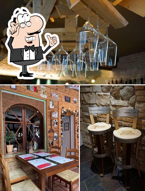 Gli interni di Bellini Vini e Spuntini