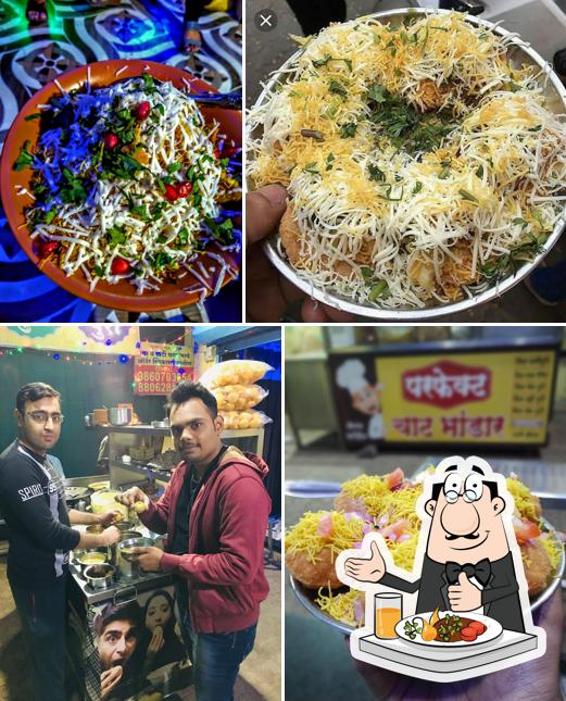 Food at Perfect Chat Bhandar