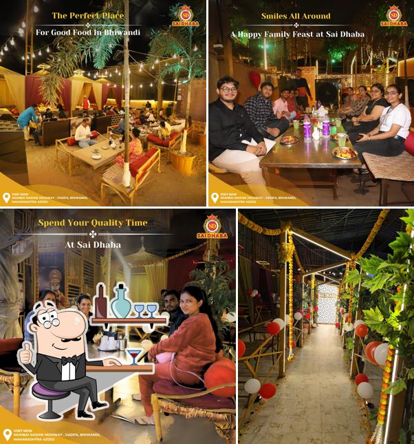 Check out how Sai Dhaba (since 1991) looks inside