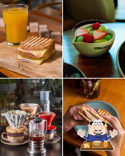 Comida em Sterna Café Domo