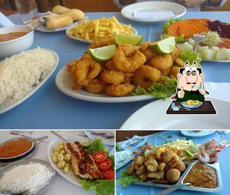 Comida em Restaurante Miramar