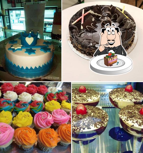 Chocolate cake at 7th Heaven