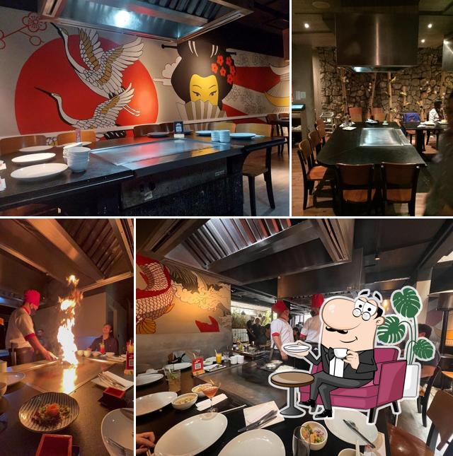 Veja imagens do interior do Benihana Brasil