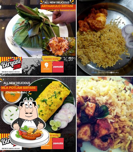 Food at Biryani Zone
