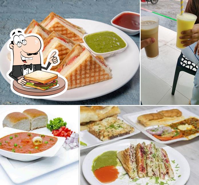 Grilled cheese sandwich at Jay Bhavani Vadapav