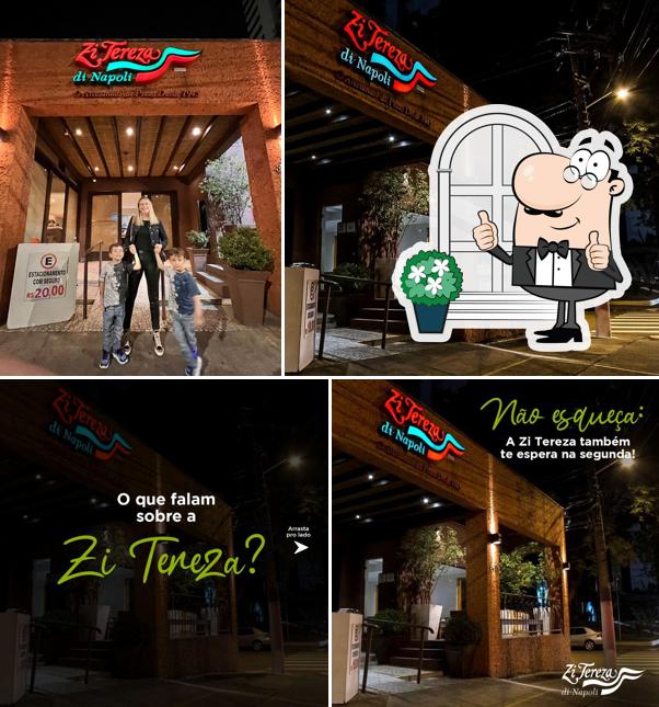 Veja imagens do exterior do Zi Tereza Di Napoli