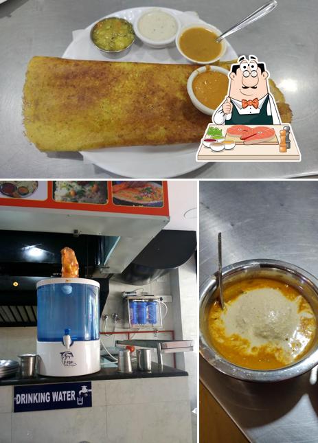 Fish and chips at Bheema Tiffins & Tea Coffee