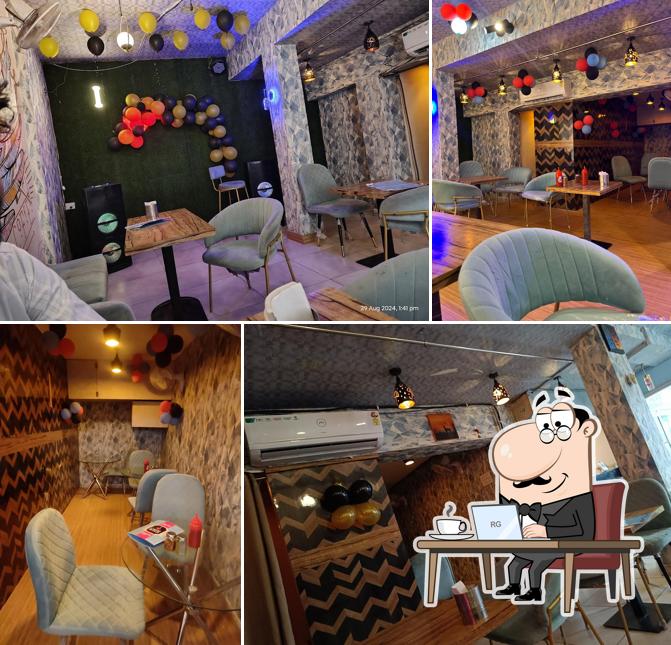 The interior of Cafe Midnight