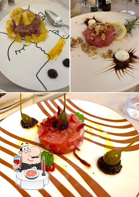 Tartare di tonno al Osteria da Francesco