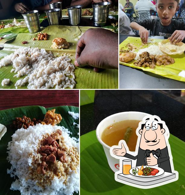 Food at Sandhiya Manpanai Hotel