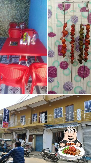 Among various things one can find food and exterior at Blue Sky Cafe