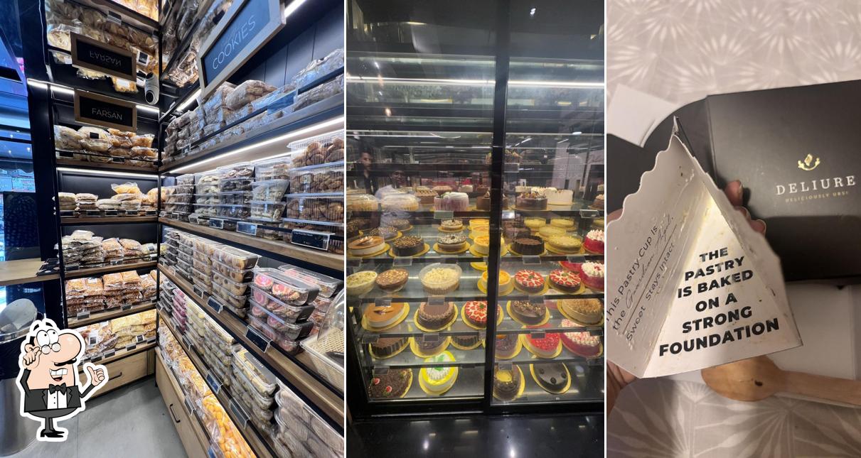 The interior of Deliure & The Eatrium