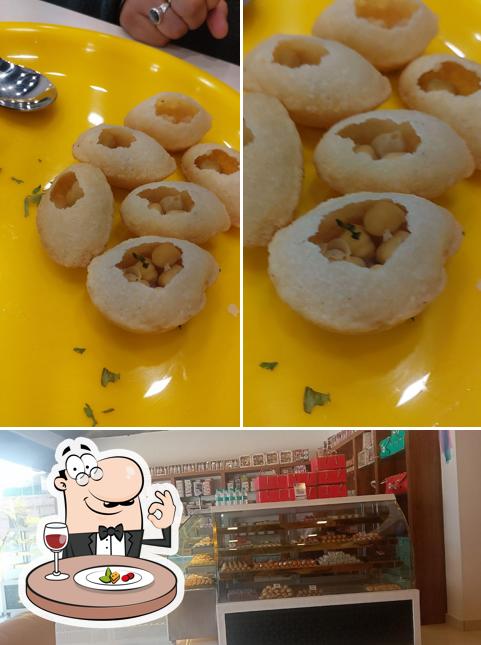 Food at Krishna Sweets & Bakers Restaurant