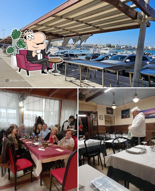 Gli interni di Marintavola Ristorante Pizzeria