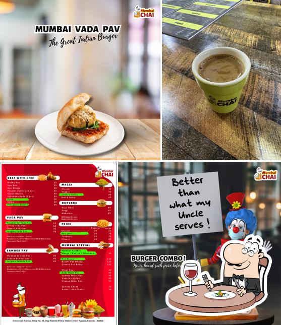 This is the image depicting food and drink at Mumbai Chai Cafe Margao, Goa