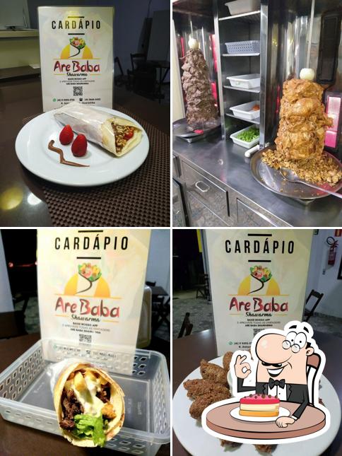 Bolo de queijo em Are Baba Shawarma