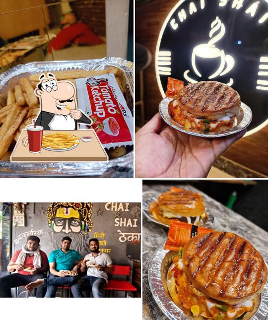 French fries at Chai Shai Theka