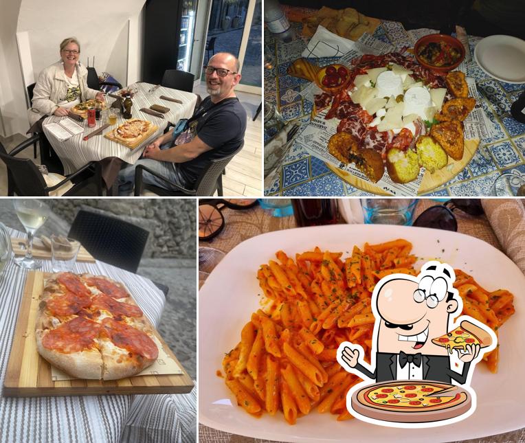 A Il gusto, puoi assaggiare una bella pizza