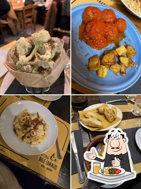 Platti al Osteria Delle Commari