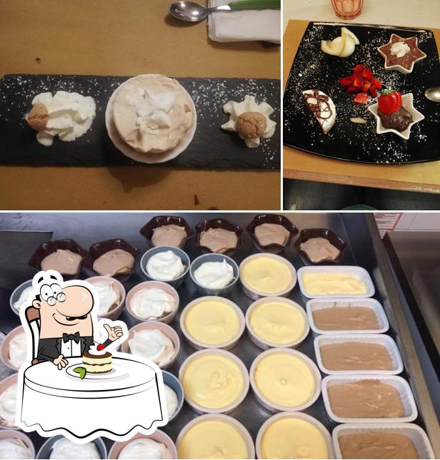 Queen Pizza serve un'ampia varietà di dolci