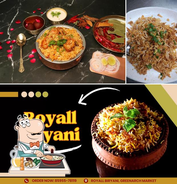 Fried rice at Royall Biryani
