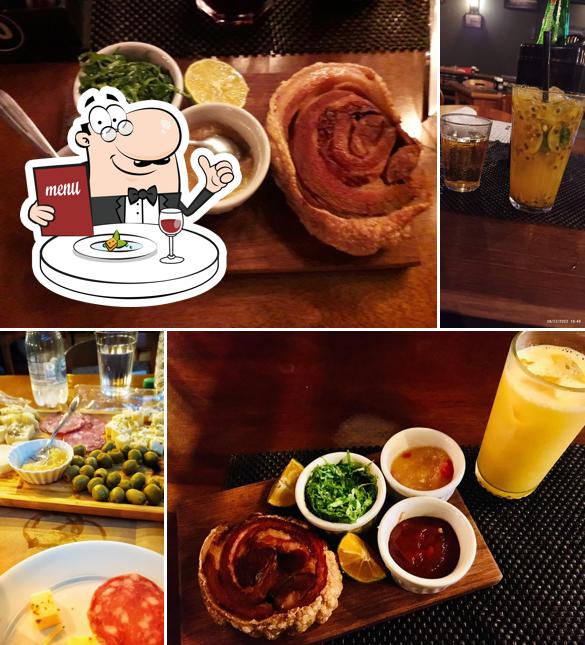 Mousse de chocolate em The Town Bar e Café