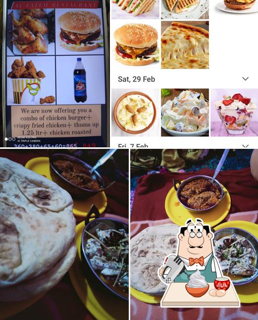 Al-fateh Restaurant serves a variety of desserts