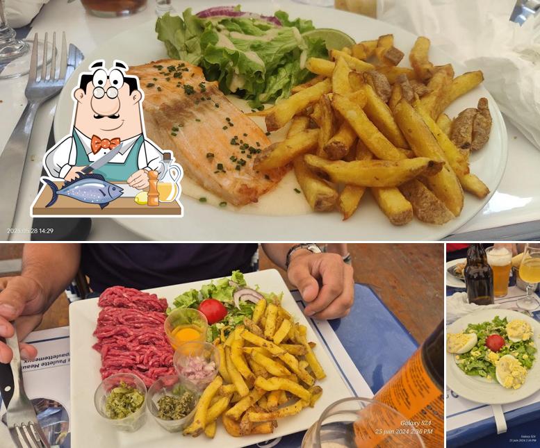 Saumon grillé à Chez Paulette