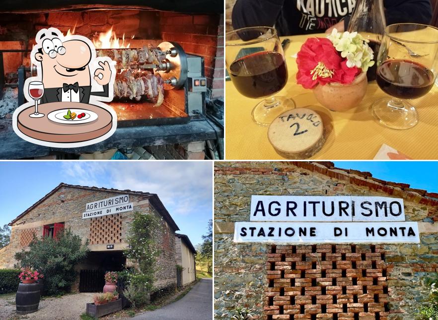 Platti al Agriturismo Ristorante Stazione di Monta