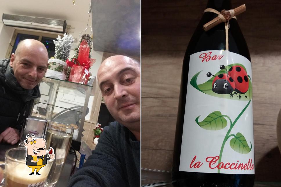 È gradevole prendersi un bicchiere di vino a Bar La Coccinella Snc