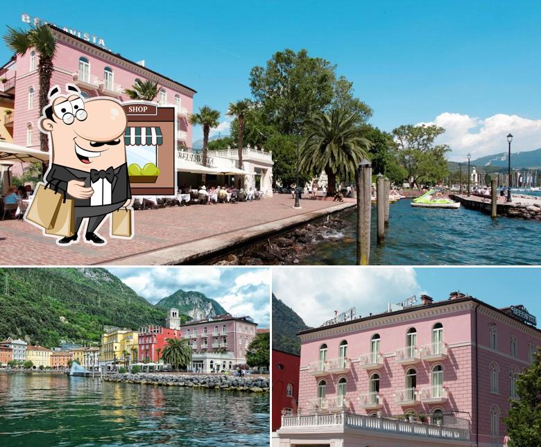 Puoi goderti l'aria fresca dal dehors di Bellavista Lakefront Hotel & Apartments