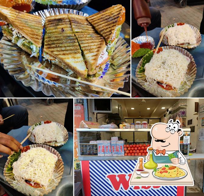 Food at Magica Sandwich Corner