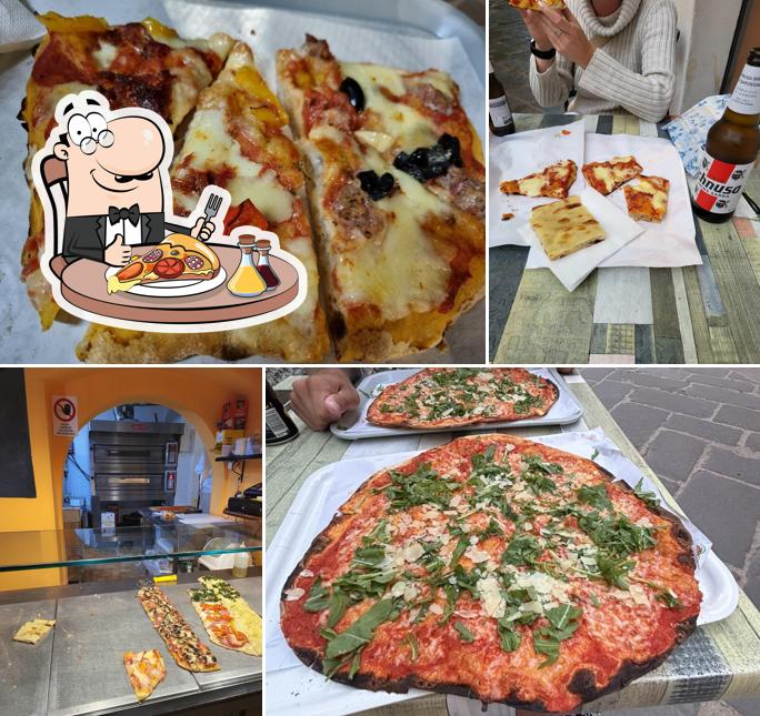 A Pizzeria Da Flavio Bolsena, puoi prenderti una bella pizza