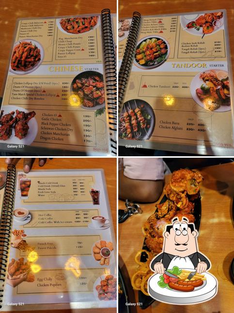 Food at Taste Match Restaurant