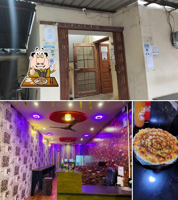 Get pizza at Cafe Old Skool & RESTURANT