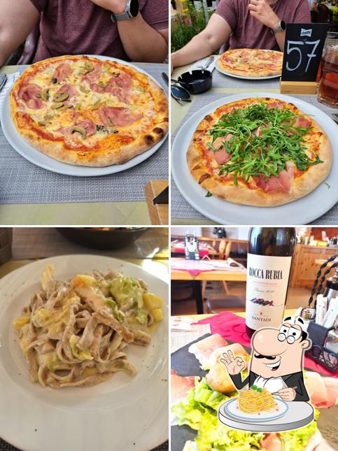 Spaghetti alla carbonara al Hotel Acla-Filli