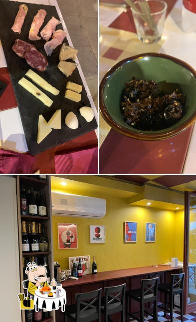 La immagine della cibo e interni di Il Vinattiere Vineria con Cucina