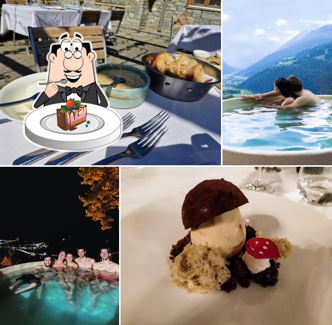 Torta al cioccolato al QC Terme Bagni Nuovi di Bormio