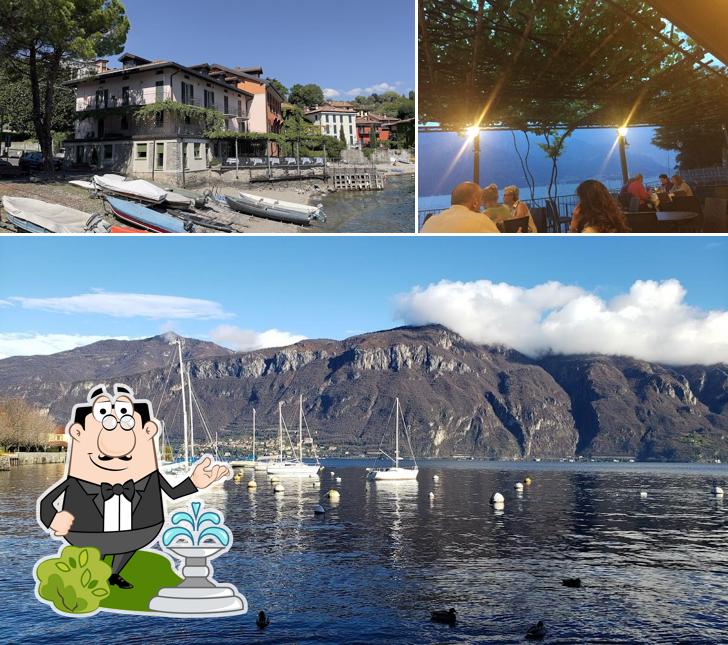 Goditi la vista dall'area esterna di Hotel Ristorante La Pergola