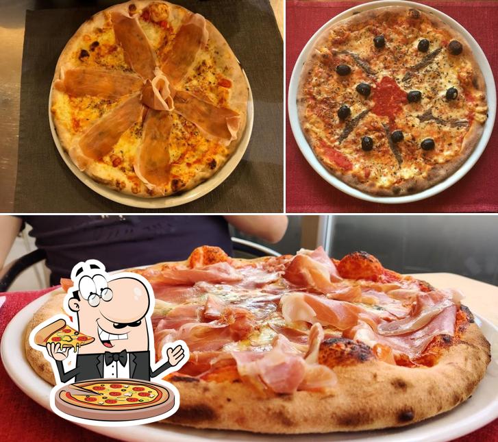 Prenditi una pizza a Pizzeria Pont du Rhône