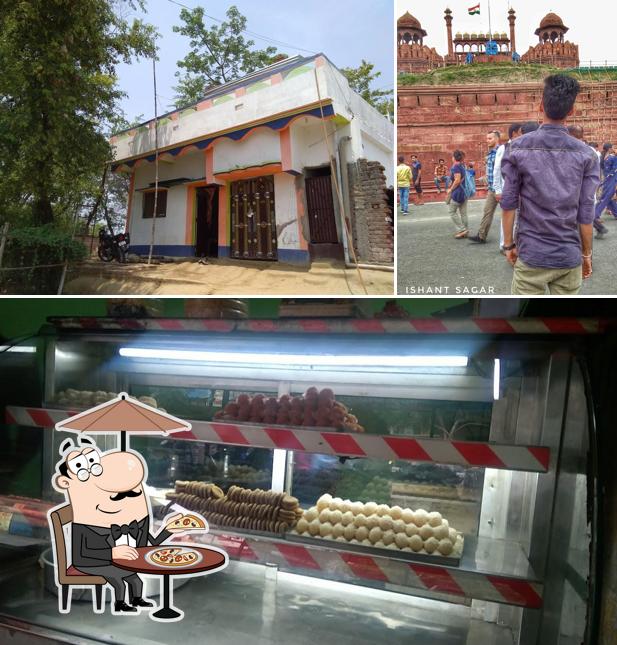 Arun Hotel {Anmol Chai Dukan} is distinguished by exterior and food
