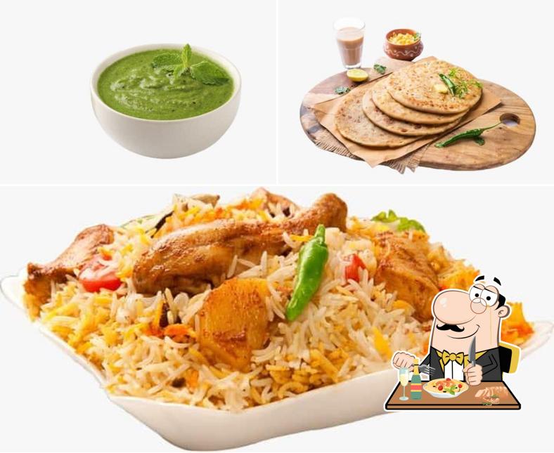 The restaurant's food and beverage